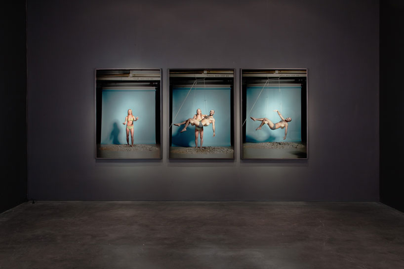 simon fujiwara transforms new york’s andrea rosen gallery into a surreal theatre