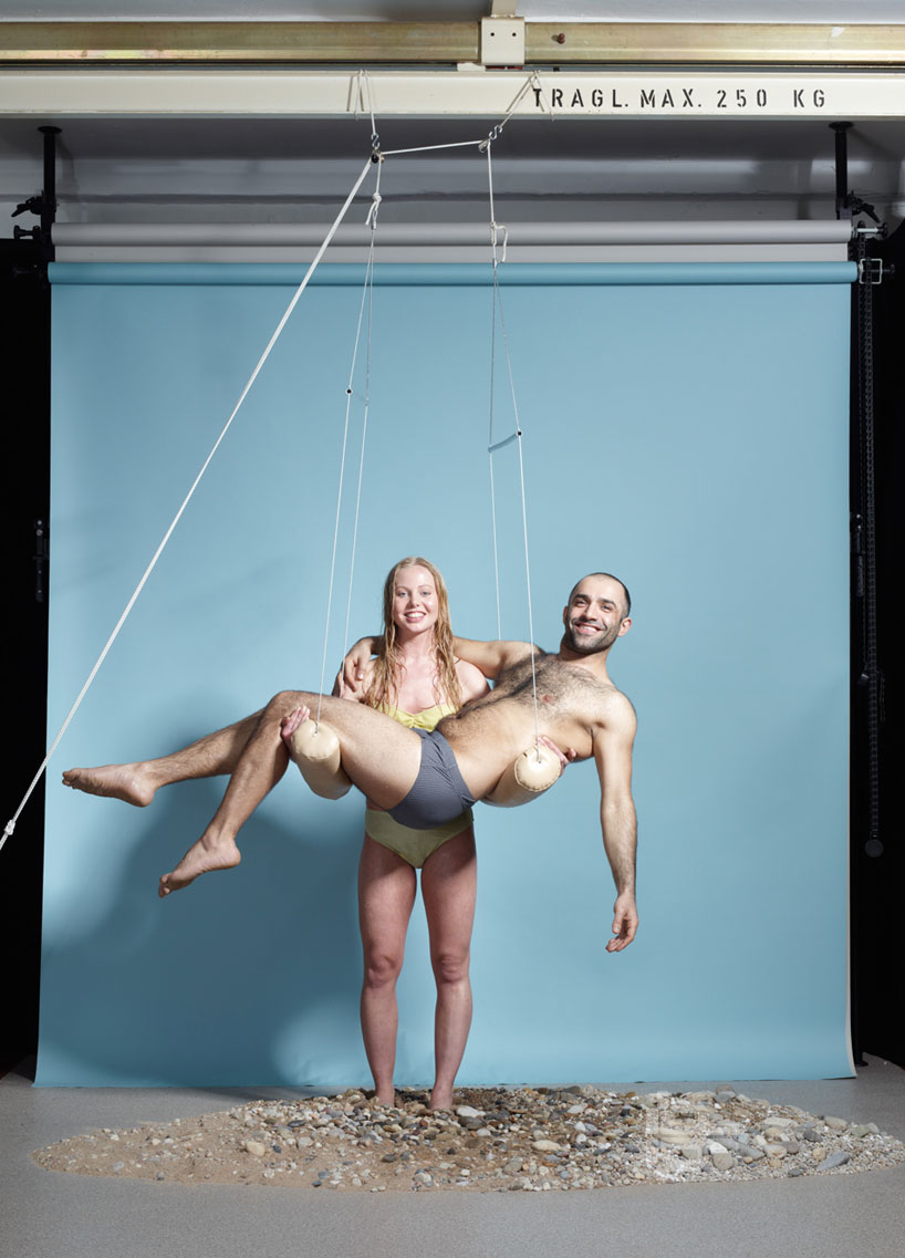 simon fujiwara transforms new york’s andrea rosen gallery into a surreal theatre