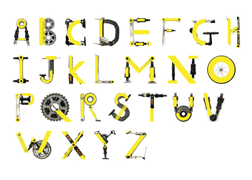 bike typeface by toormix