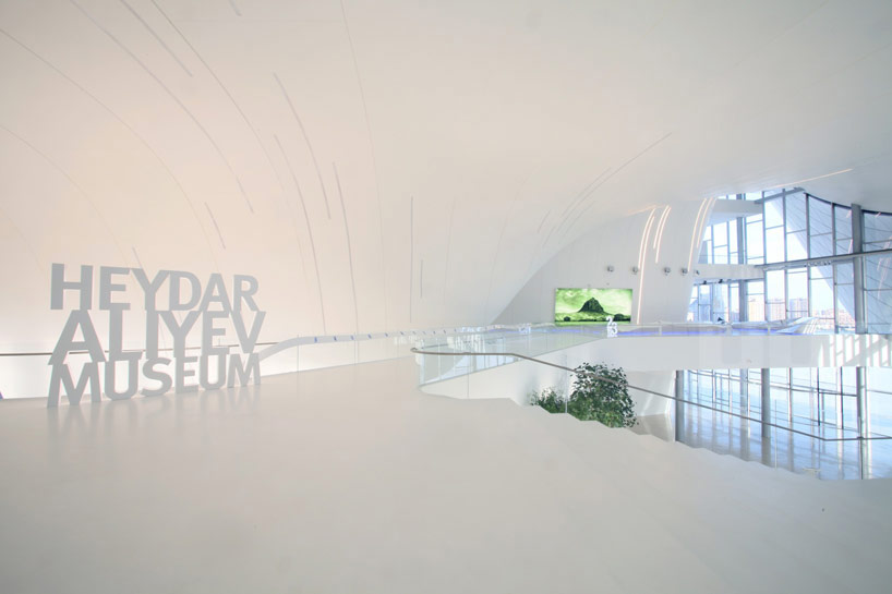 zaha hadid: heydar aliyev cultural center shapes azerbaijan