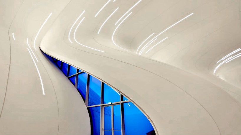 zaha hadid: heydar aliyev cultural center shapes azerbaijan