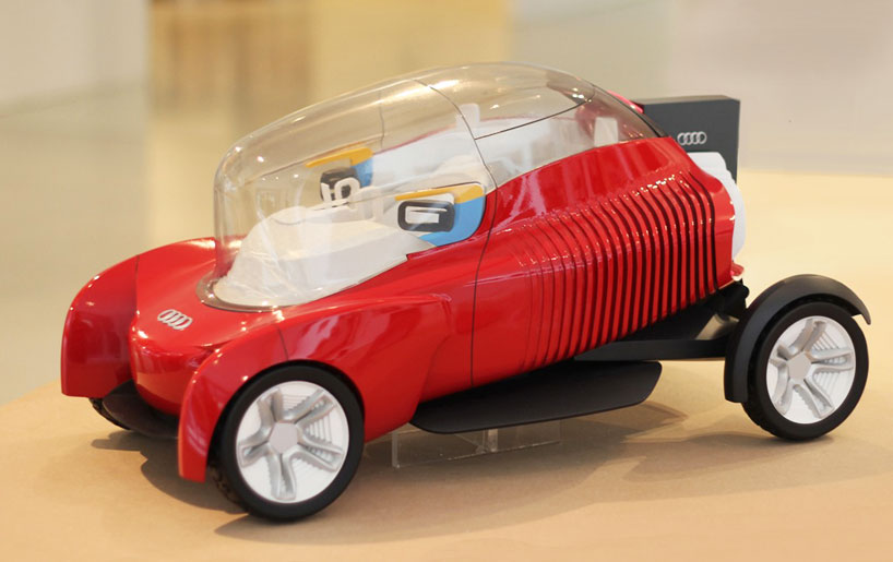 3D printed concept car for AUDI self-assembles itself