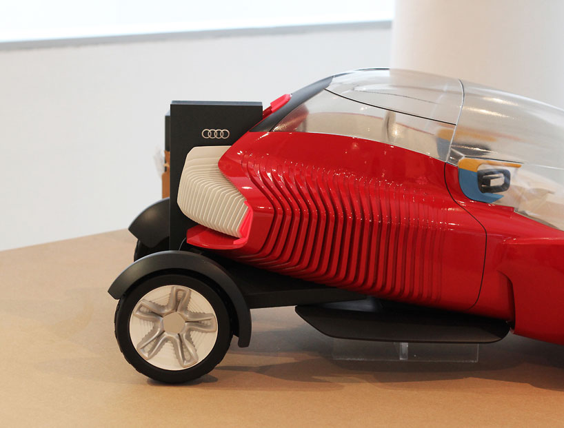 3D printed concept car for AUDI self-assembles itself