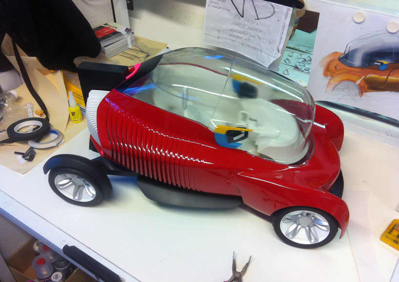 3D printed concept car for AUDI self-assembles itself