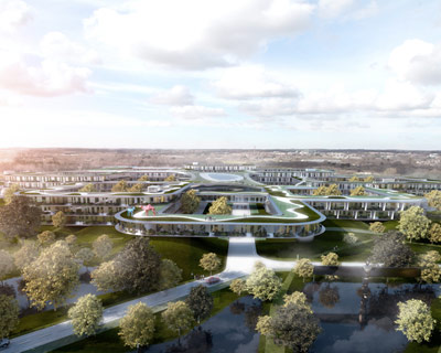 BIG among shortlisted to design denmark's largest hospital