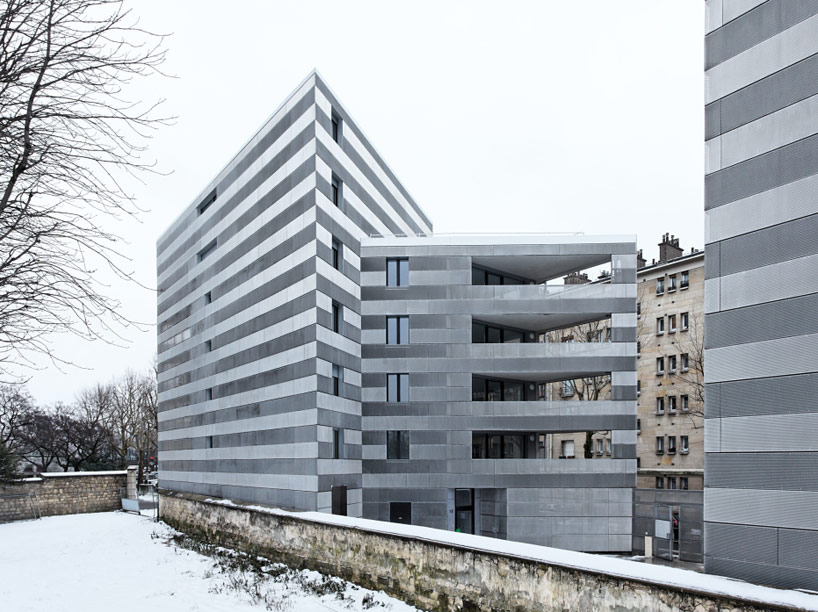EM2N draws from adolf loos for striped parisian social housing