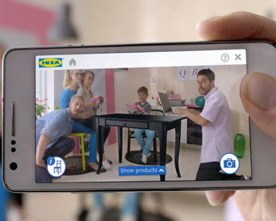 place IKEA furniture in your home with augmented reality app