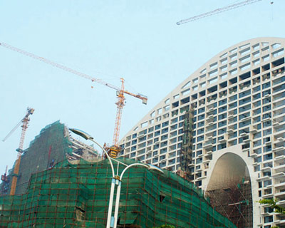 fake hills by MAD architects under construction