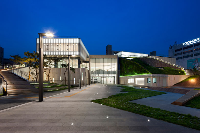 SAMOO visualizes buk seoul museum of art as a cultural hill