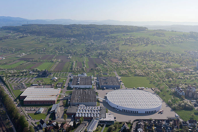 SANAA: vitra campus factory photography by iwan baan