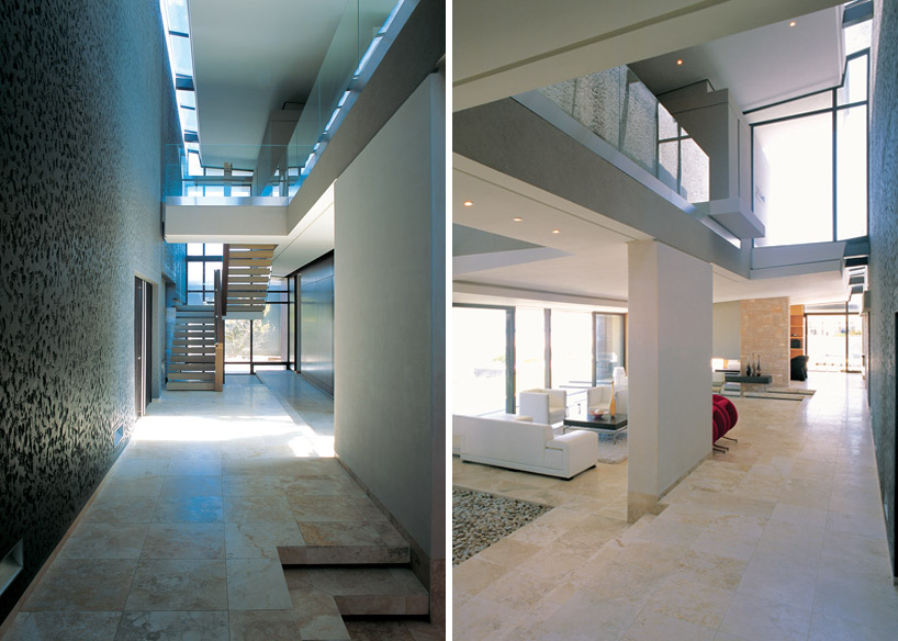 SAOTA's layered melkbos house frames the south african coast