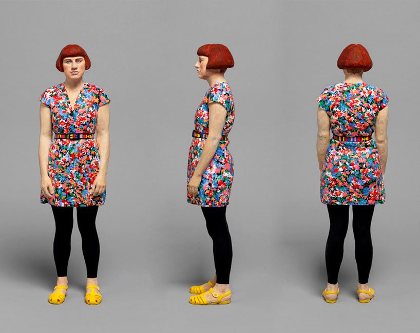 miniature woodcarvings of urban youths by tomoaki suzuki