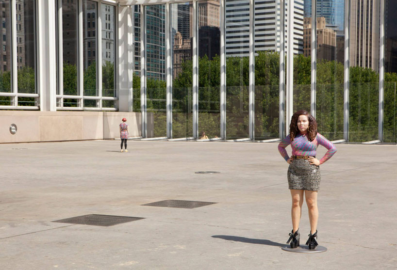 miniature woodcarvings of urban youths by tomoaki suzuki