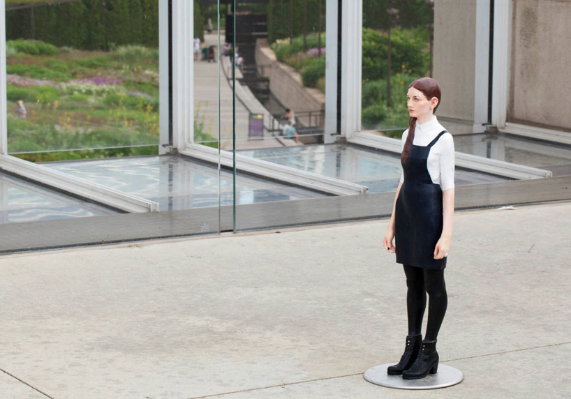 miniature woodcarvings of urban youths by tomoaki suzuki