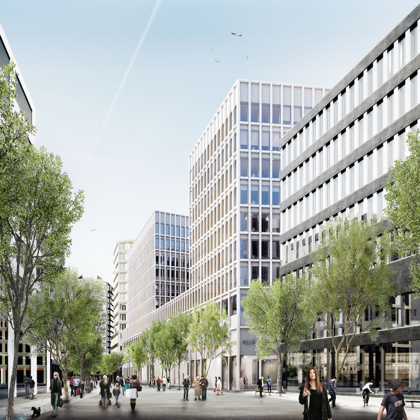 wiel arets wins competition to design europaallee site D in zurich