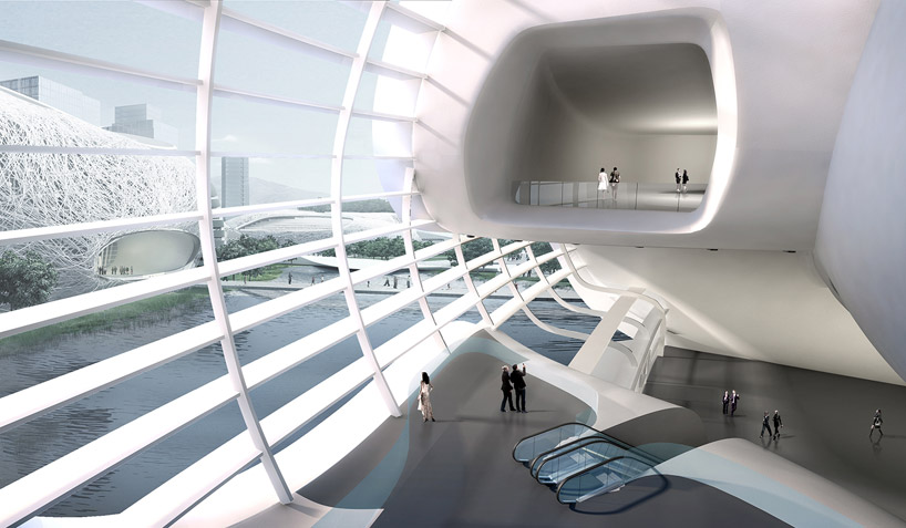 amphibianArc forms organic yichang new district masterplan