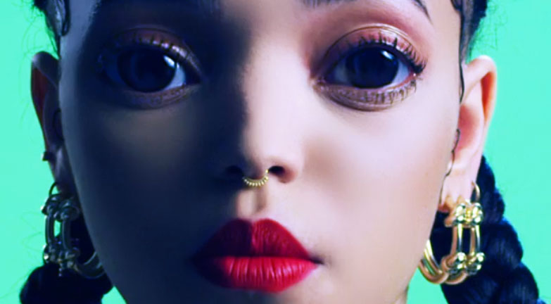 FKA twigs 'water me' with digital manga features
