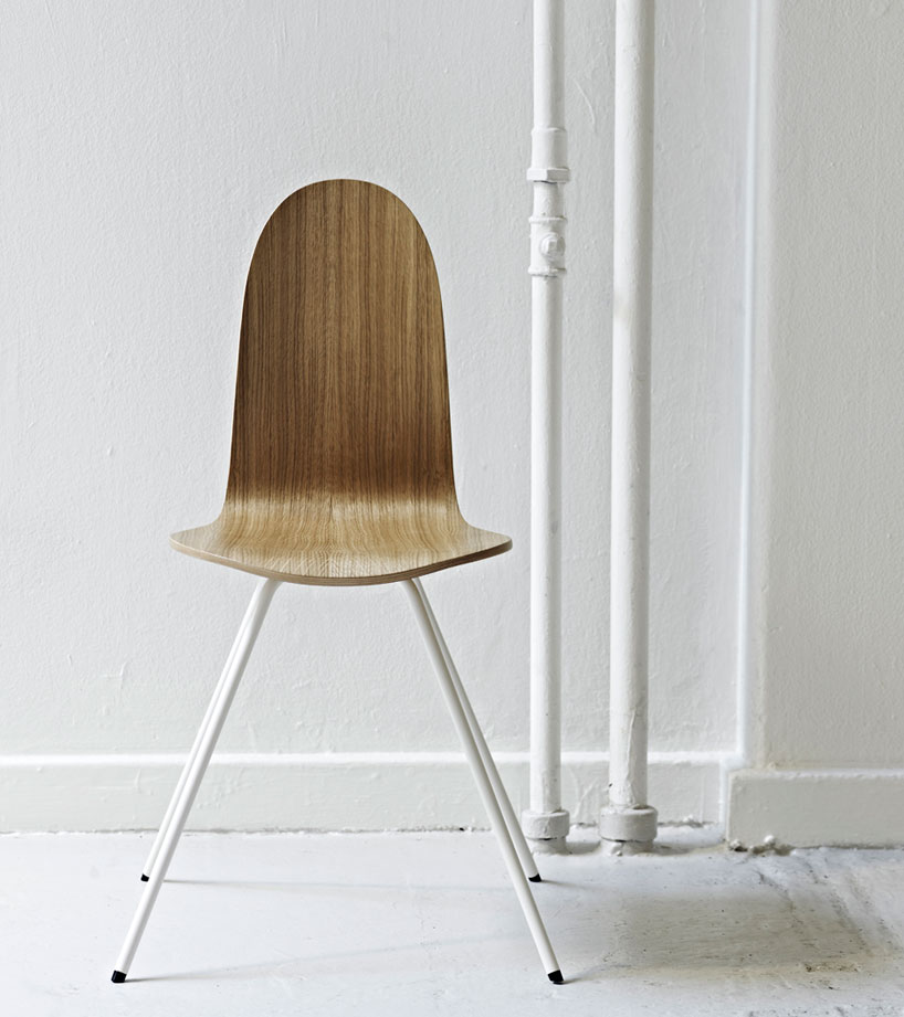 arne jacobsen s tongue chair re issued by HOWE