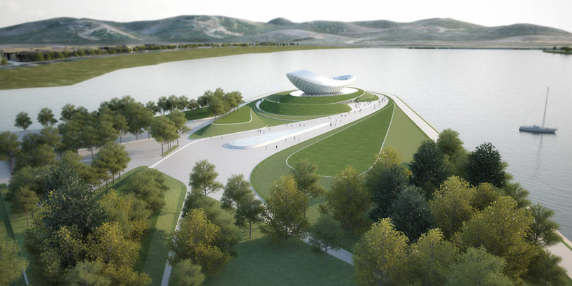 asymptote architecture complete the ARC multimedia theater