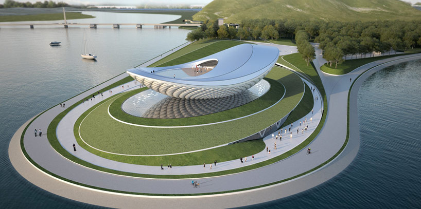 asymptote architecture complete the ARC multimedia theater