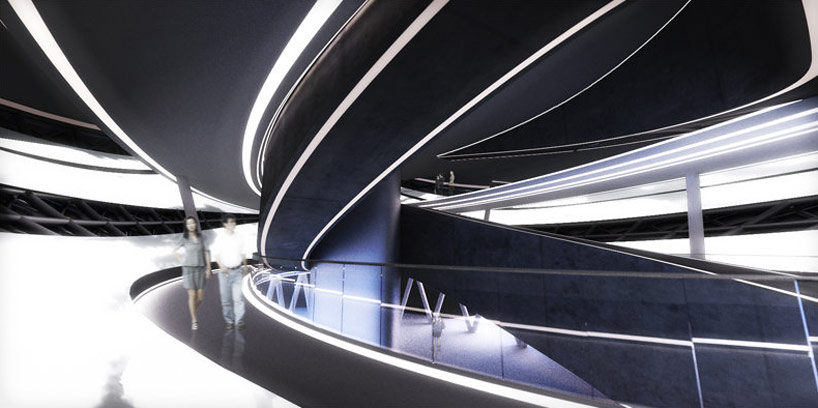 asymptote architecture complete the ARC multimedia theater