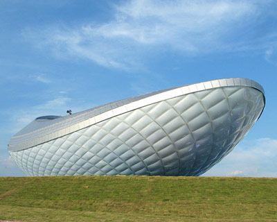 asymptote architecture complete the ARC multimedia theater