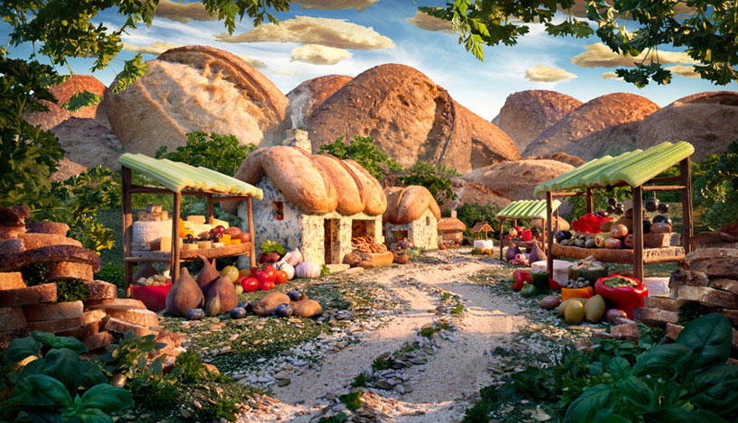 foodscapes by carl warner: a feast for the eyes