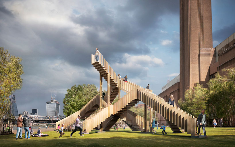 endless stair by dRMM at london design festival 2013