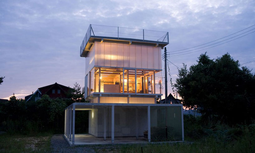 hankyo house: the ultimate lookout cabin by iida archiship studio