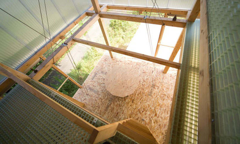 hankyo house: the ultimate lookout cabin by iida archiship studio
