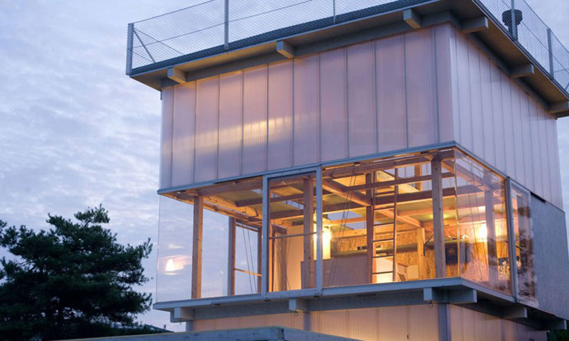 hankyo house: the ultimate lookout cabin by iida archiship studio