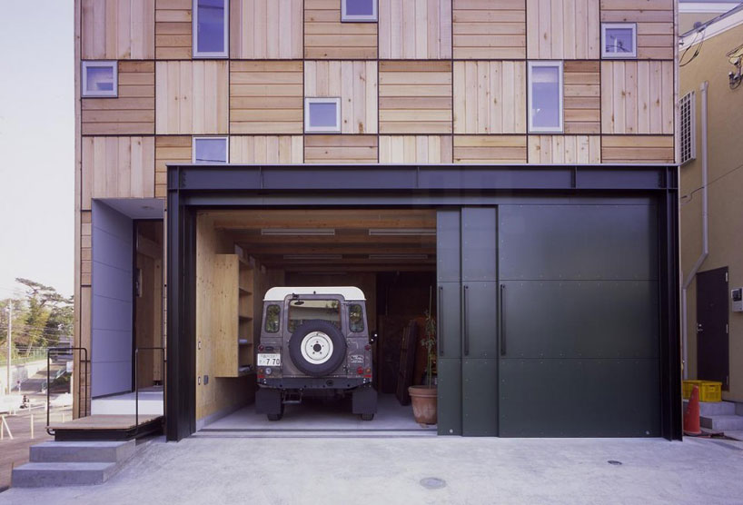 milligram architectural studio designs house as nestled box