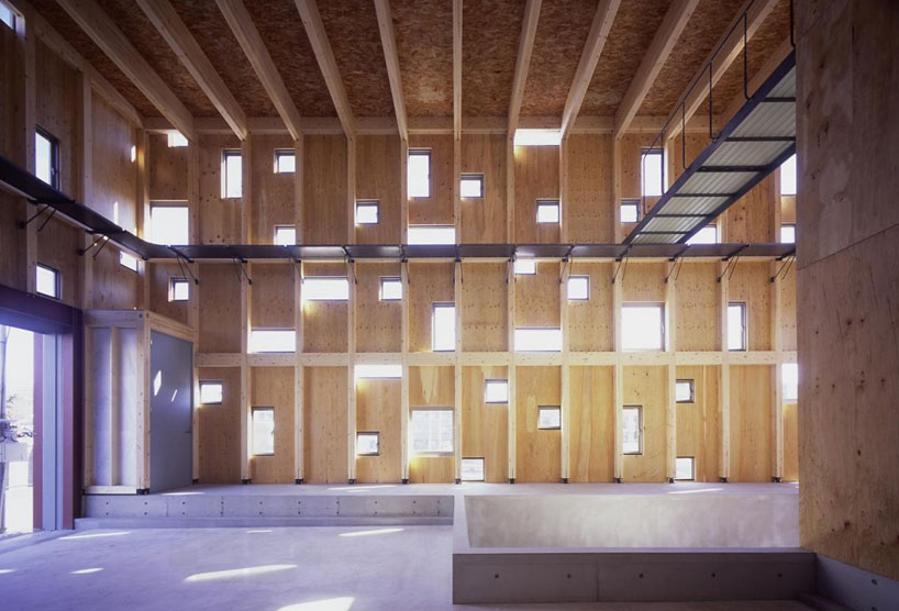 milligram architectural studio designs house as nestled box