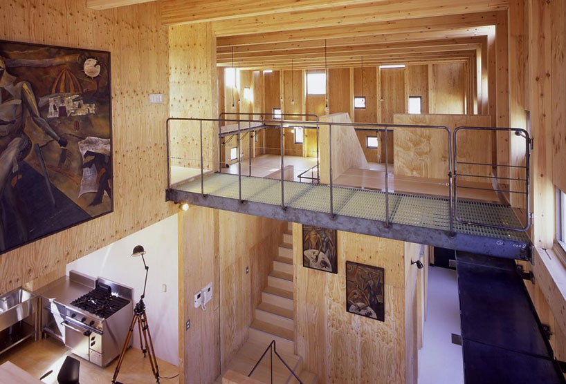 milligram architectural studio designs house as nestled box