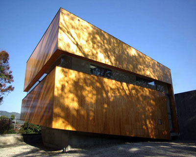 milligram architectural studio design home with petit corridor