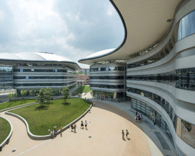 foster + partners complete turin university faculty building
