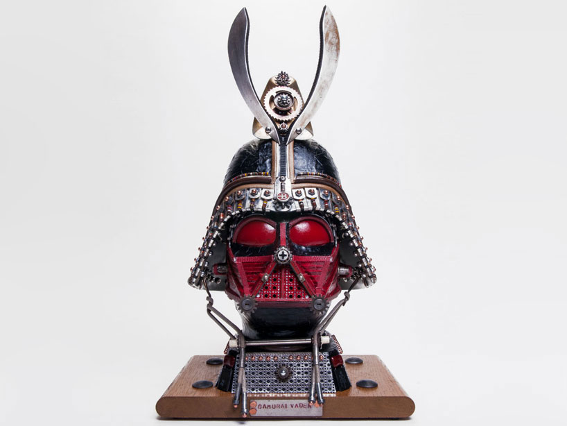 gabriel dishaw's star wars sculptures recycled from machines