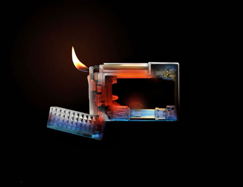 luxury artisan products exposed by 3D medical imaging scans