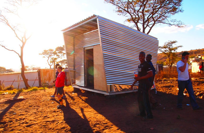 pre-fab mamelodi pod provides off-the-grid housing in africa
