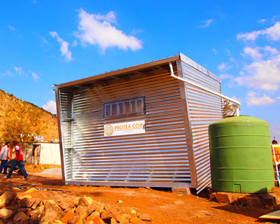 pre-fab mamelodi pod provides off-the-grid housing in africa