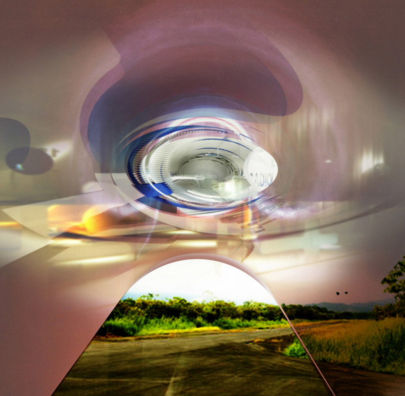 margot krasojevic heat haze hotel rooms jetway hotel designboom margot krasojevic's heat haze rooms form pop-up jetway hotel