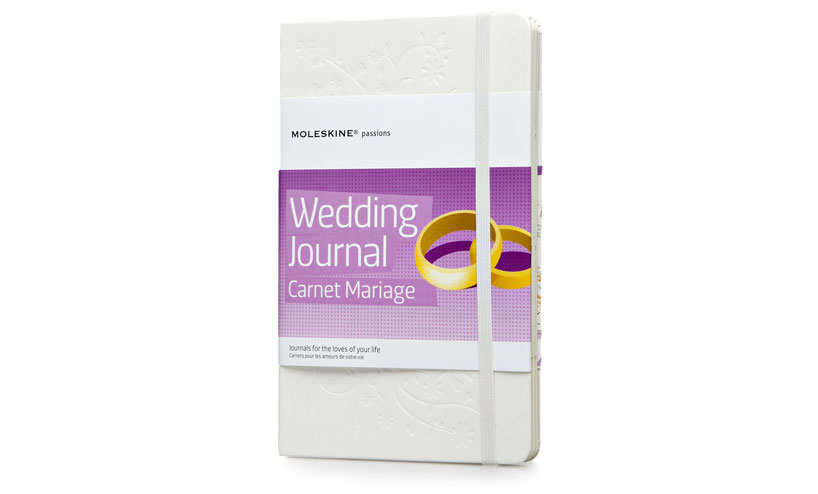 moleskine debuts a wedding planning journal