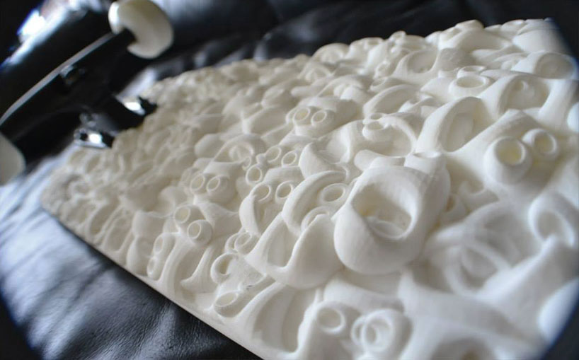 world's first 3d printed twin tip skateboard