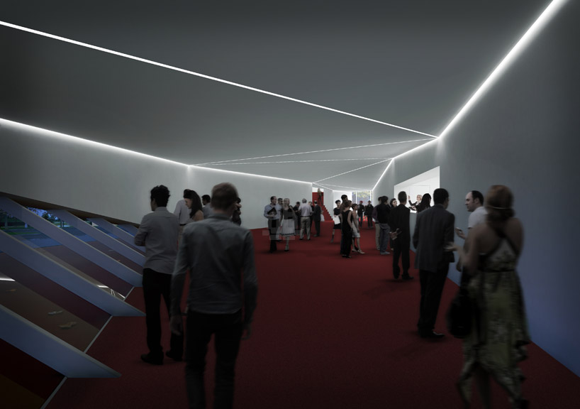 paredes municipal auditorium by spaceworkers on designboom spaceworkers' paredes municipal auditorium proposal