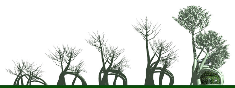fab tree hab is a living graft prefab structure by terreform one