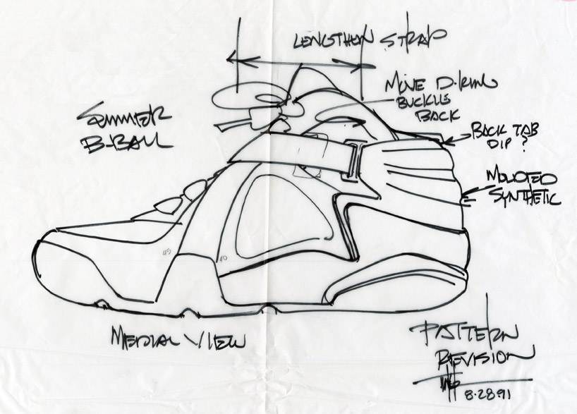 Tinker hatfield outlet sketches