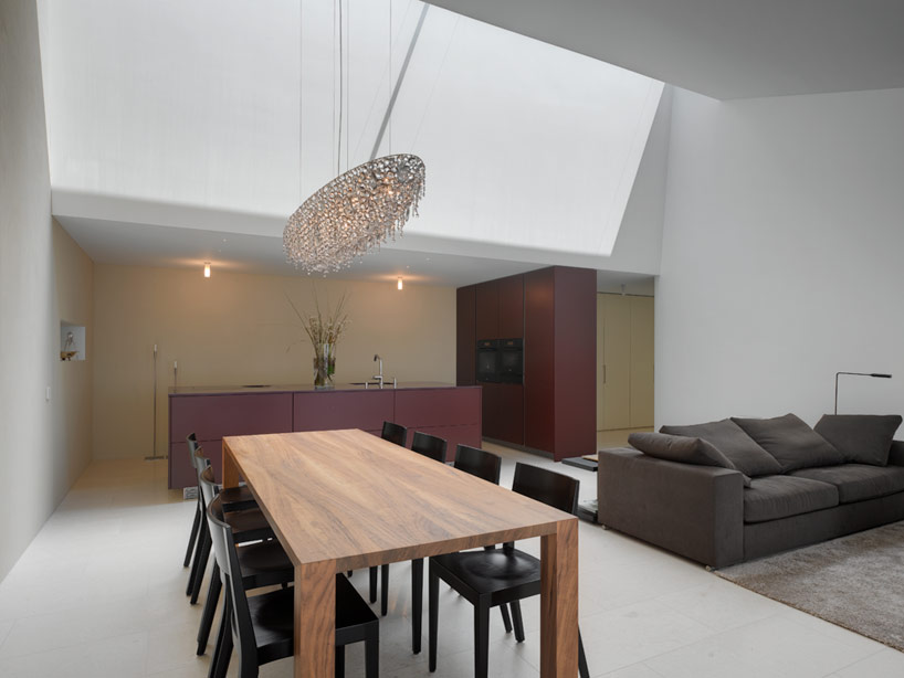 urban villas on lake lucerne create hillside periscopes 