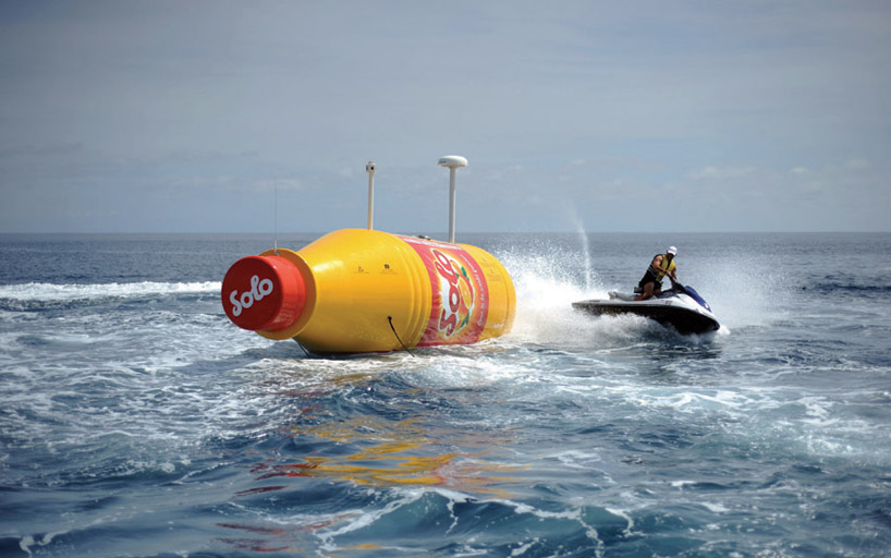 world's largest message-in-a-bottle lost at sea