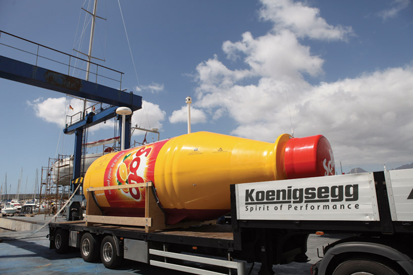 world's largest message-in-a-bottle lost at sea