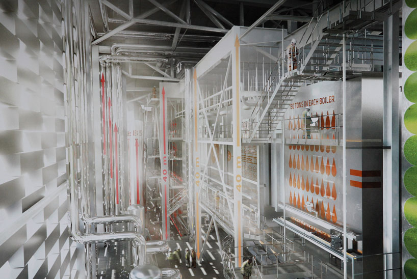 bjarke ingels group: BIG's amagerforbraending ski slope incinerator